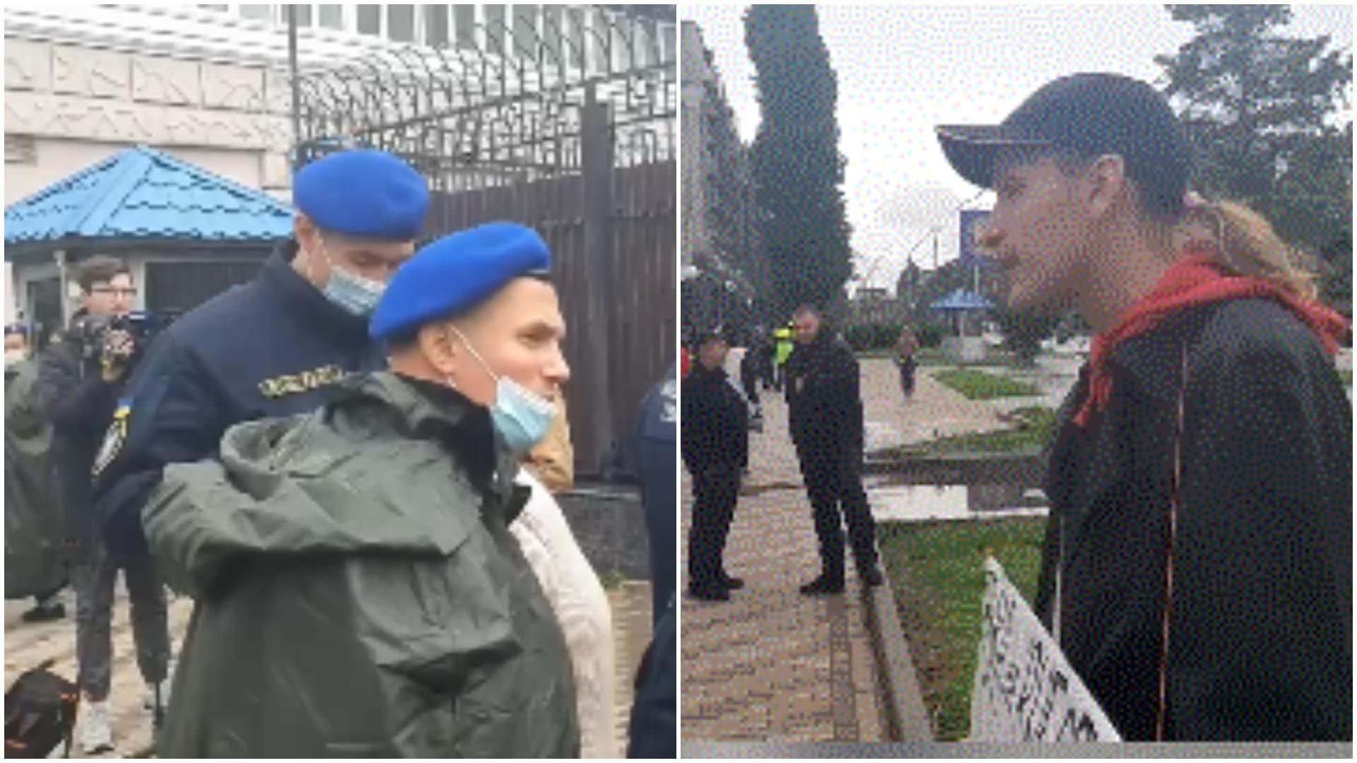 "Путинские прихвостни": в Киеве очередь для голосования в Госдуму, вспыхнула словесная перепалка "Путинские прихвостни": в Киеве очередь для голосования в Госдуму, вспыхнула словесная перепалка