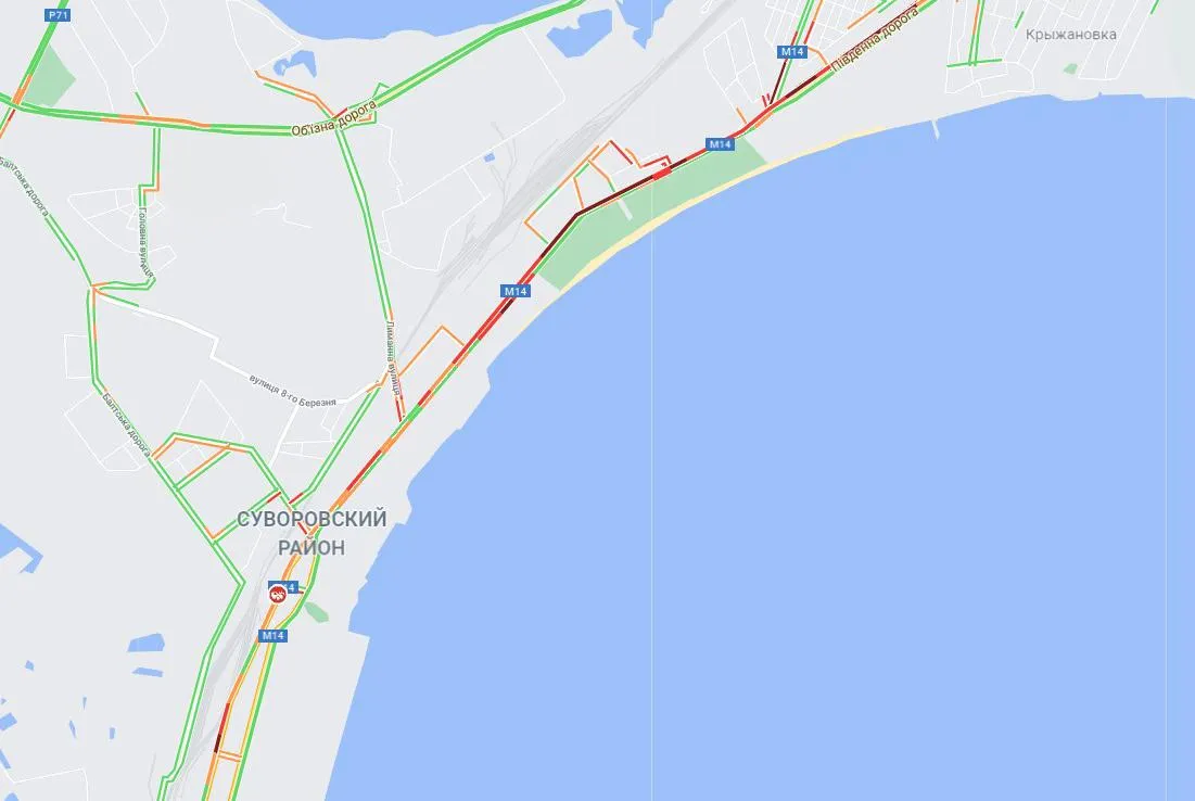 в Одесі ДТП з маршрутками утворило затори в Одесі ДТП з маршрутками утворило затори