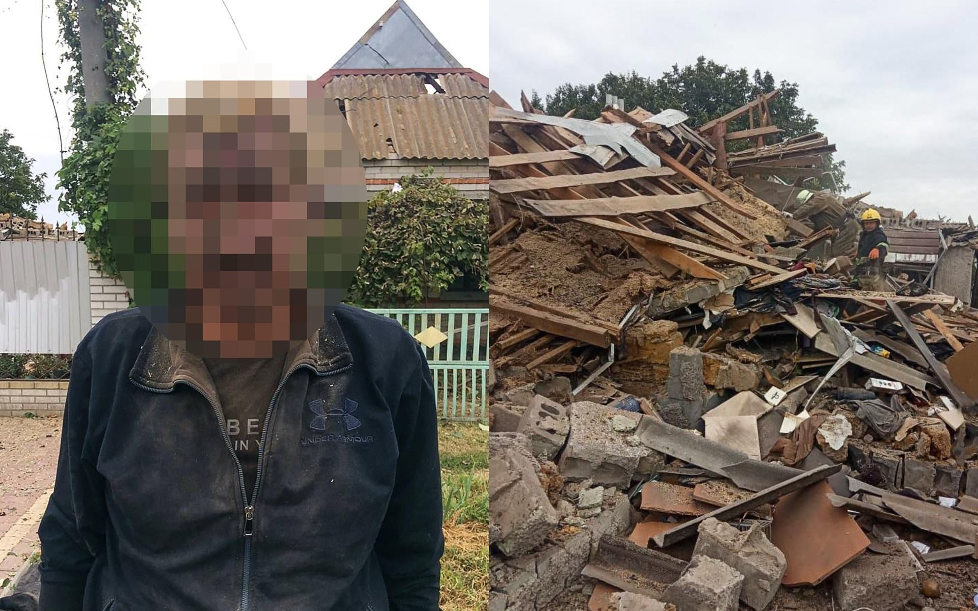 Хотел умереть, но выжил: в Запорожье мужчина взорвал собственный дом