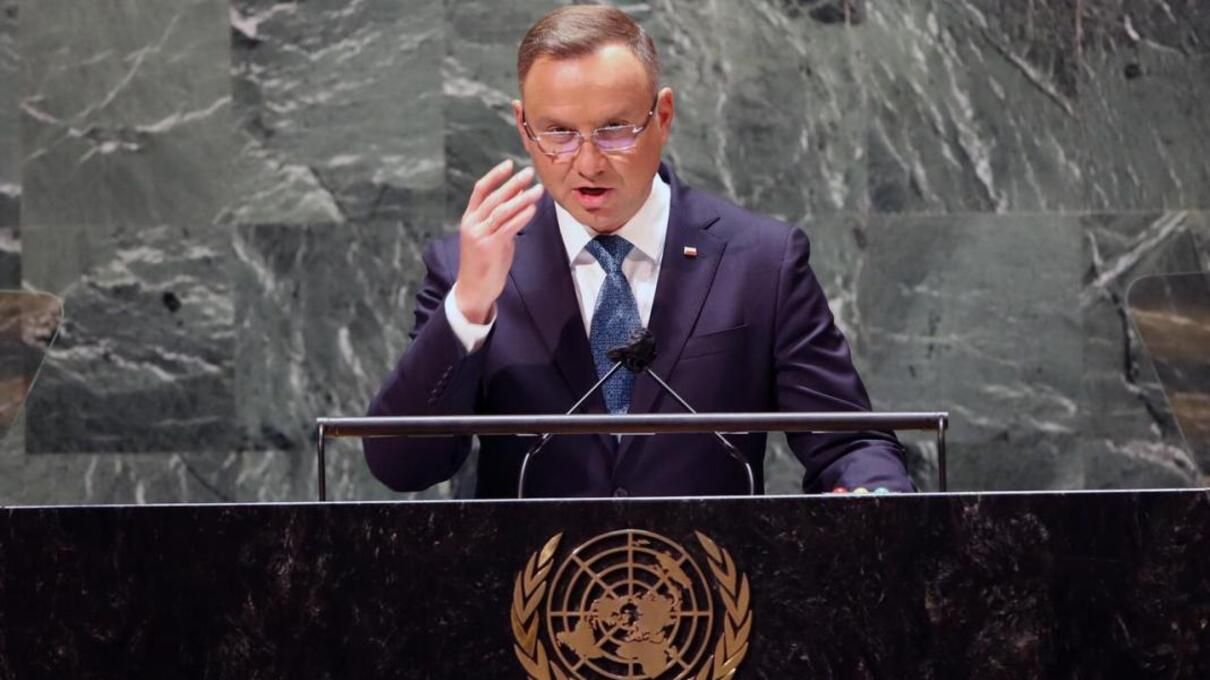 Україна тепер ще у більшій небезпеці, – Дуда в ООН заговорив про "Північний потік-2" - Росія новини - 24 Канал