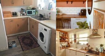 Жительница Великобритании бюджетно обновила старую квартиру: фото до и после