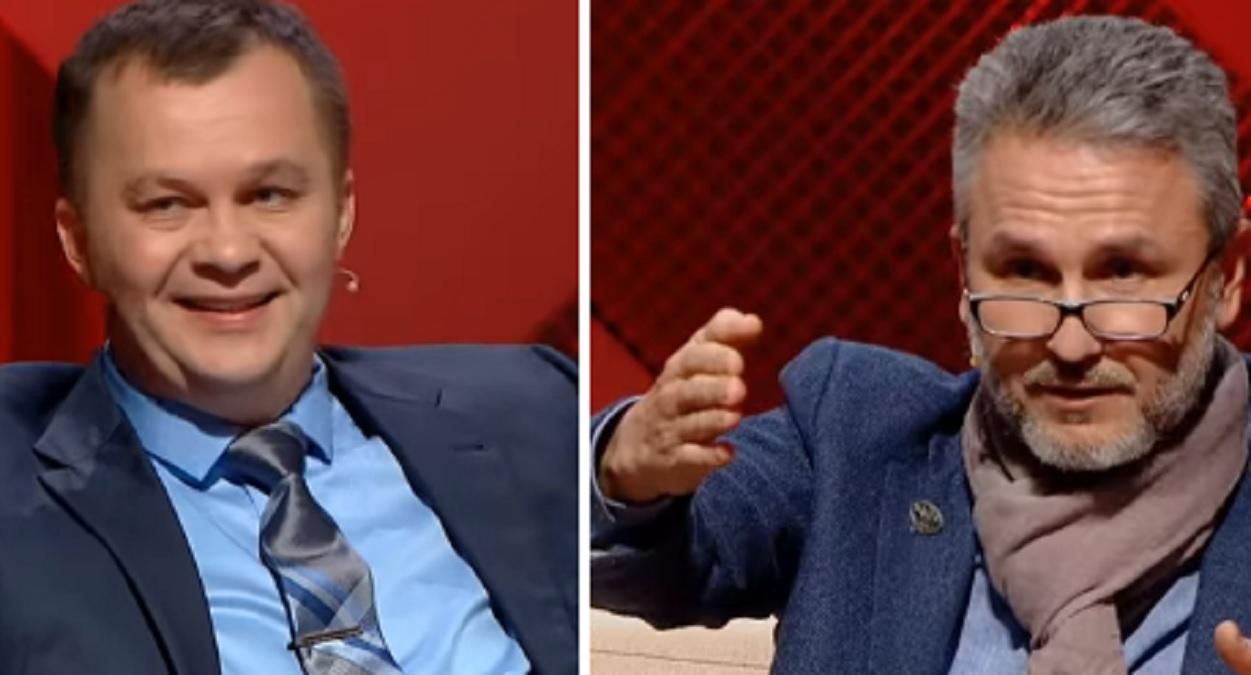 "Треба дати в око, щоб ви замовкли": Милованов і Друзенко влаштували скандал у прямому ефірі - Україна новини - 24 Канал "Треба дати в око, щоб ви замовкли": Милованов і Друзенко влаштували скандал у прямому ефірі - Україна новини - 24 Канал