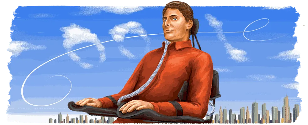 Крстофер Рів, Google, дудл, актор, кіно, супермен Крстофер Рів, Google, дудл, актор, кіно, супермен