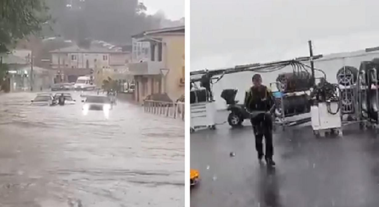 Трассу перекрыли, гонки "Формулы-2" перенесли: Сочи снова затопило – фото, видео непогоды Трассу перекрыли, гонки "Формулы-2" перенесли: Сочи снова затопило – фото, видео непогоды