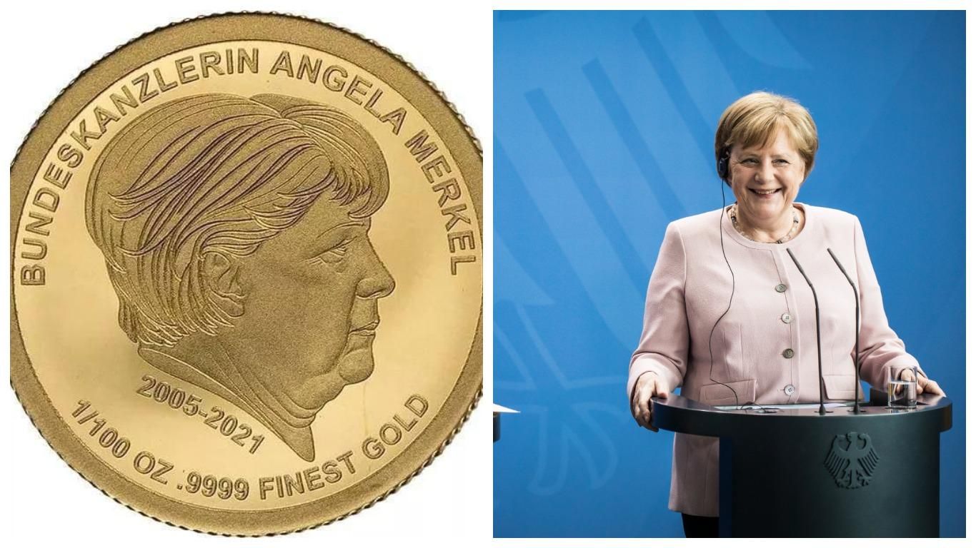 У Німеччині випустили золоті монети з портретом Меркель - Україна новини - 24 Канал У Німеччині випустили золоті монети з портретом Меркель - Україна новини - 24 Канал
