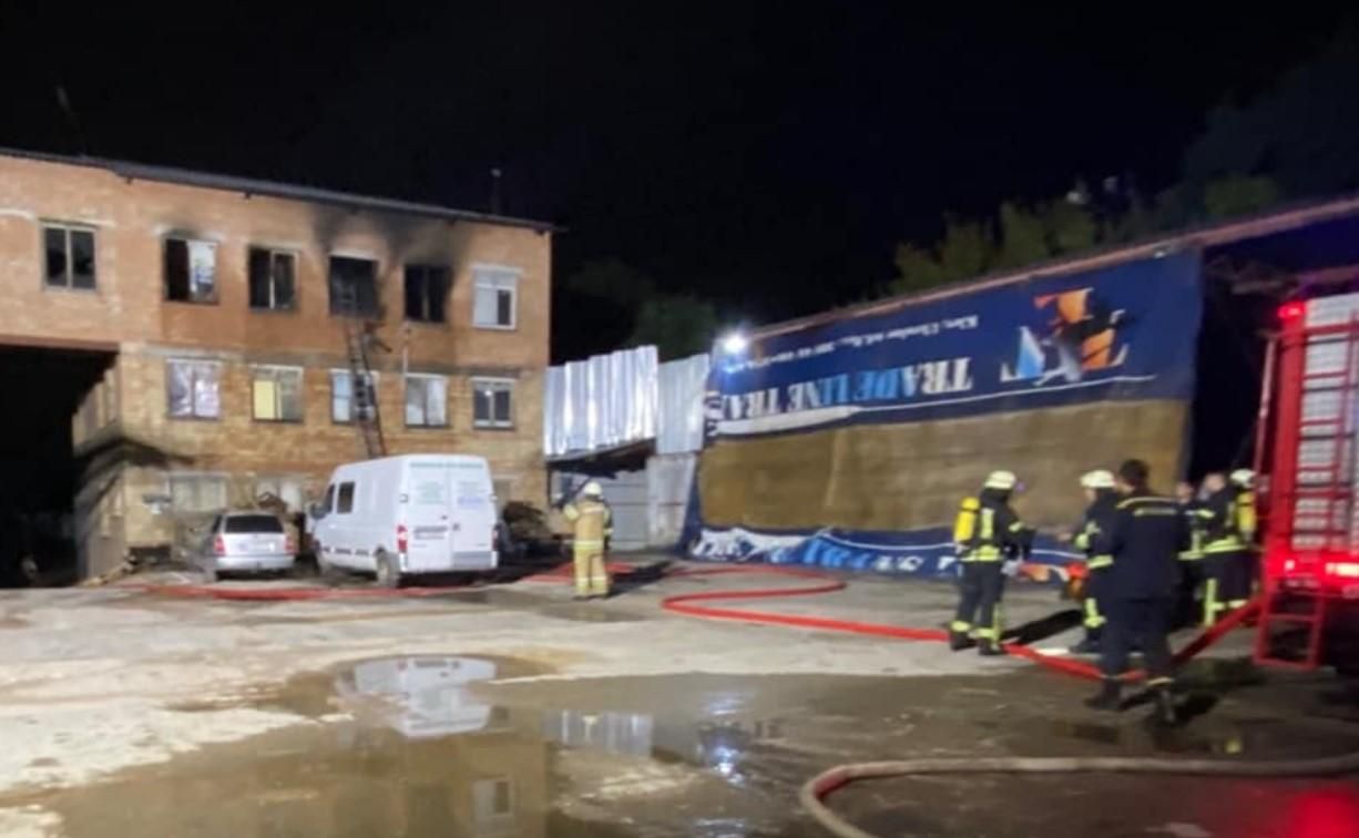 В хостеле Киева во время пожара погиб человек