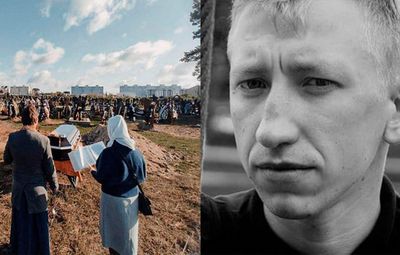 На 55 день после смерти: в Киеве похоронили белорусского активиста Шишова