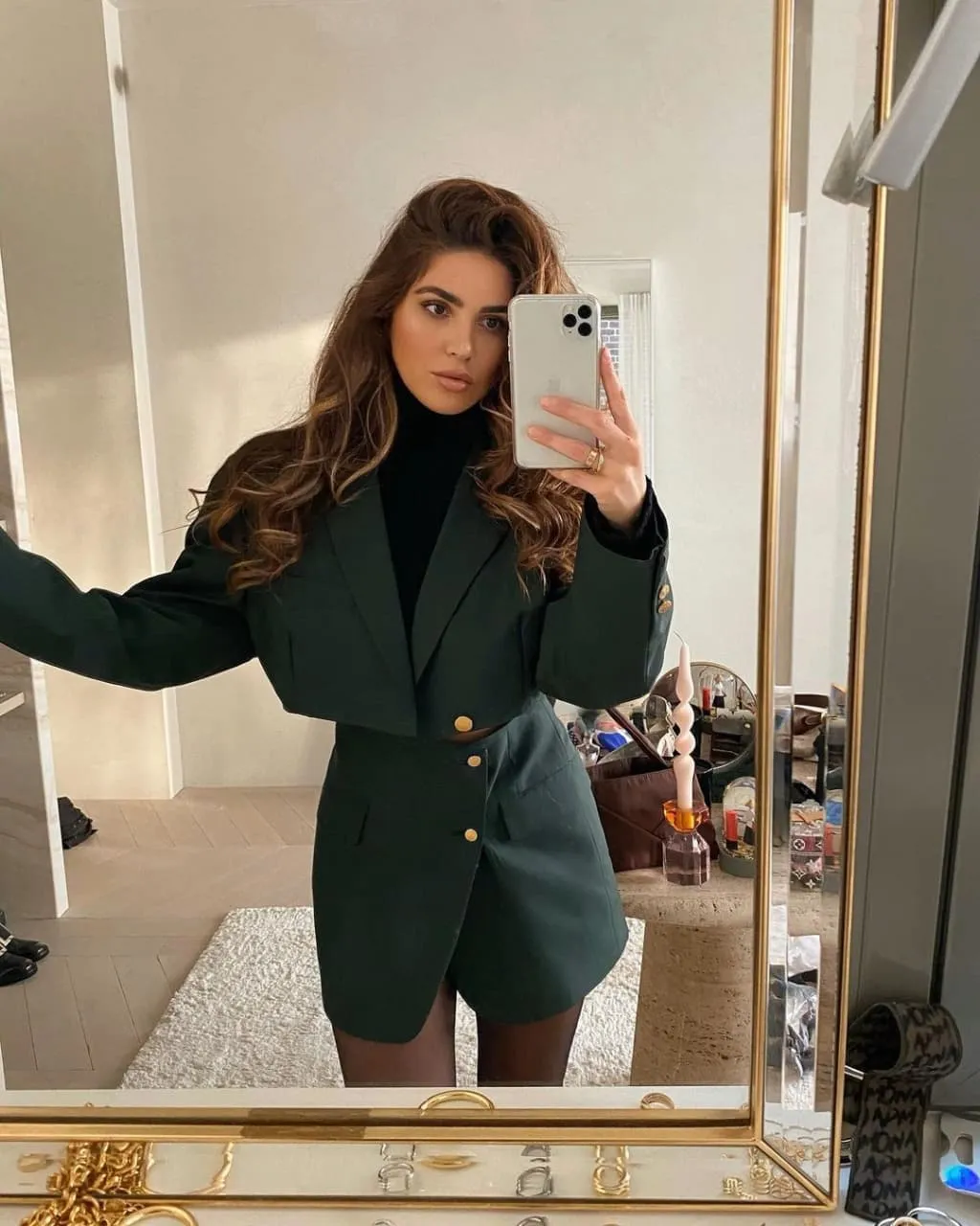 Стильні образи у водолазці та жакеті Стильні образи у водолазці та жакеті