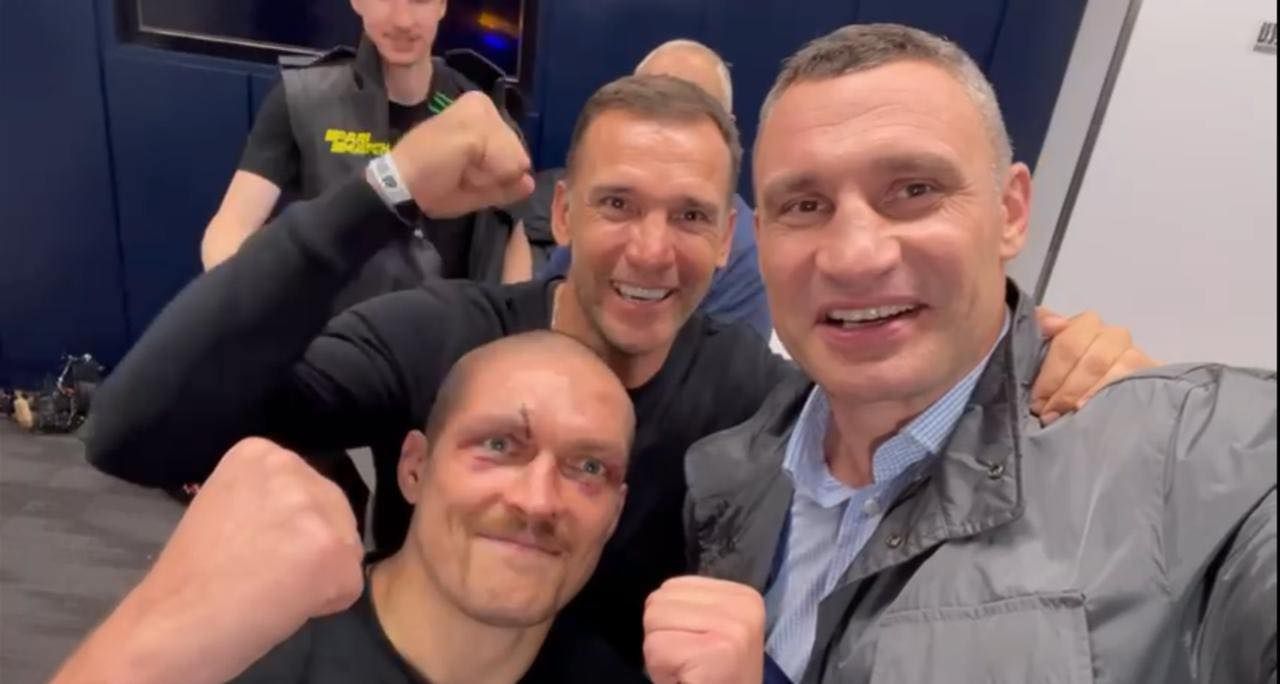 Віталій Кличко пообіцяв Усику допомогти побити Ф'юрі: відео кумедної розмови