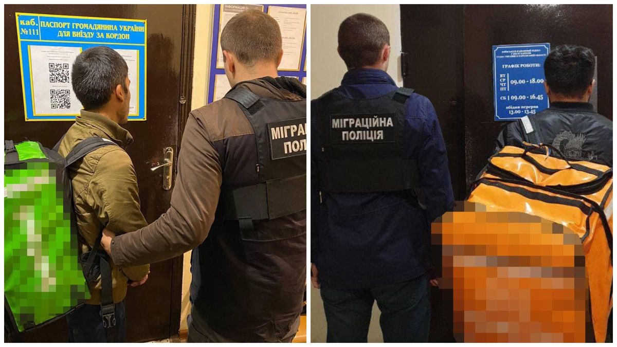 Працювали кур'єрами, а не вчилися: у Харкові викрили 5 іноземців-порушників - Україна новини - 24 Канал