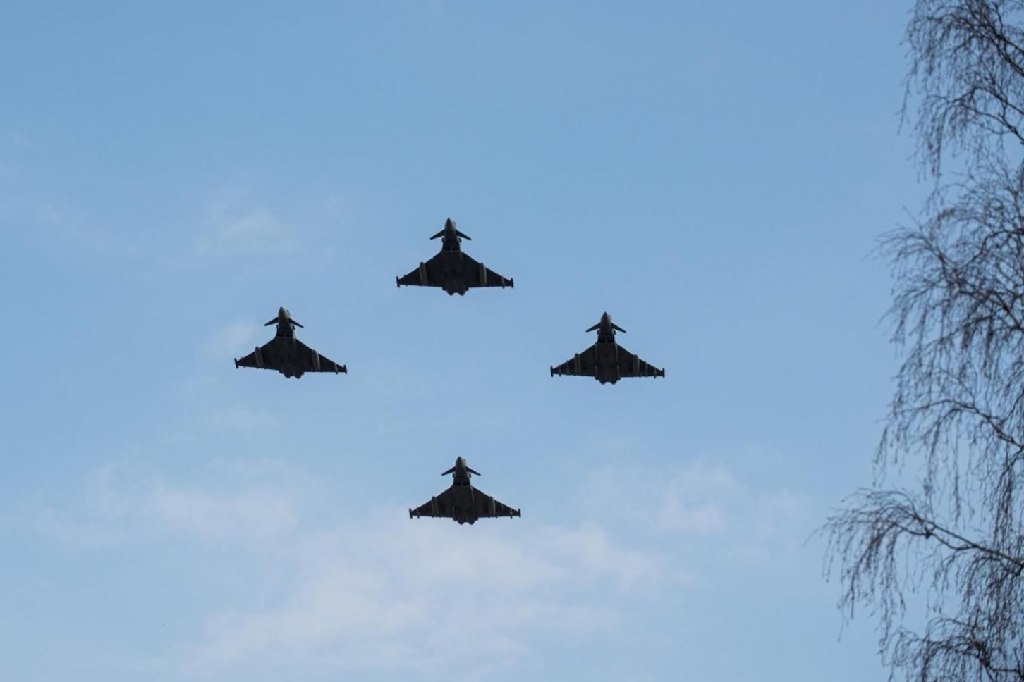 Истребители НАТО перехватили 17 военных самолетов России над Балтийским морем