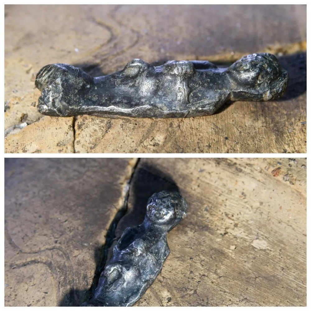 Срібна статуетка з Польщі Срібна статуетка з Польщі