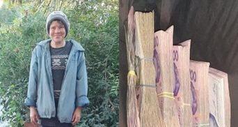 У Бердянську бездомна жінка знайшла на смітнику понад 100 тисяч гривень і розшукала власника
