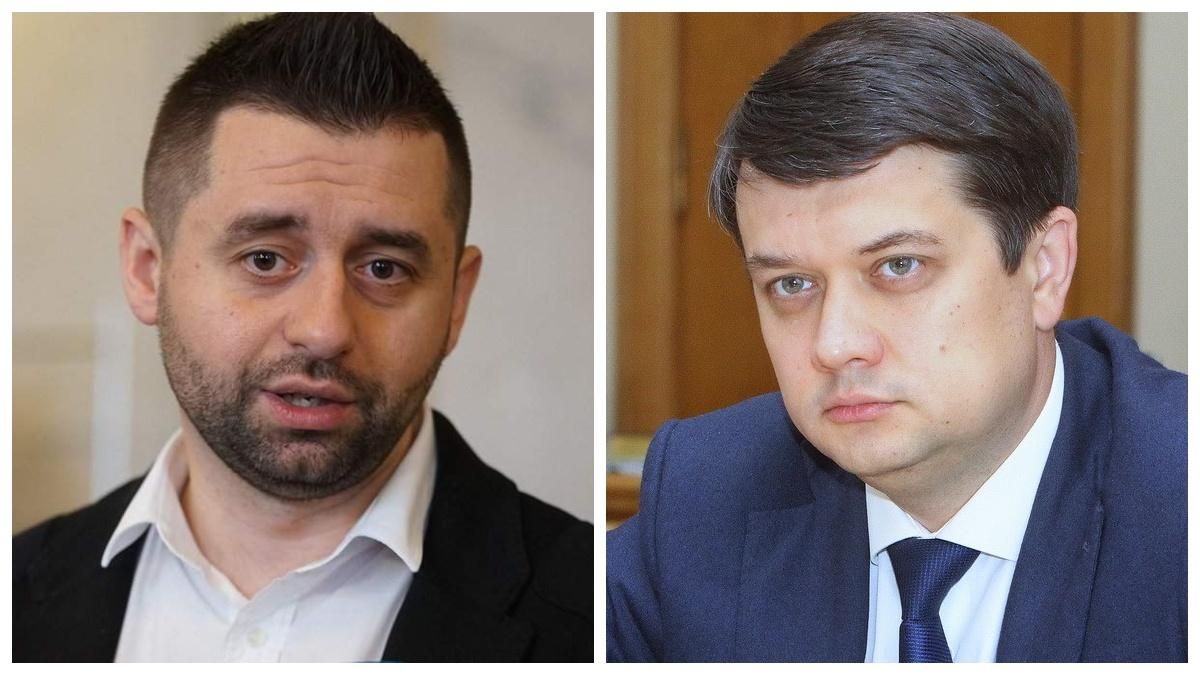 Думаю, он не инициатор – Разумков не обижается на письмо Арахамии Думаю, он не инициатор – Разумков не обижается на письмо Арахамии