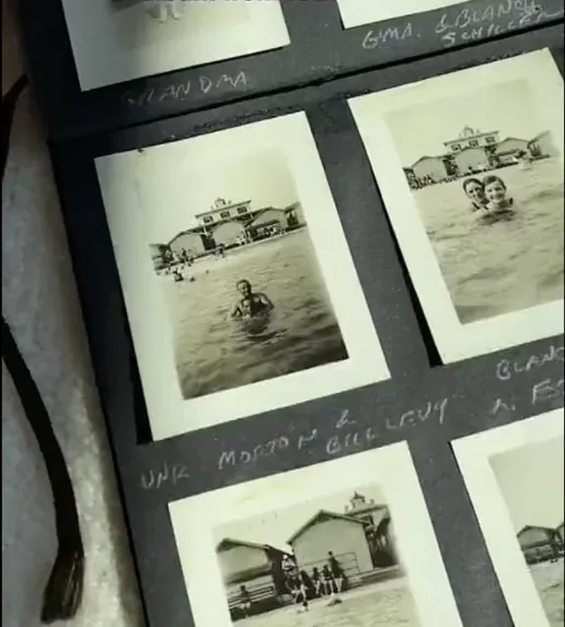 В альбомі 1927 року були фото людей на відпочинку В альбомі 1927 року були фото людей на відпочинку