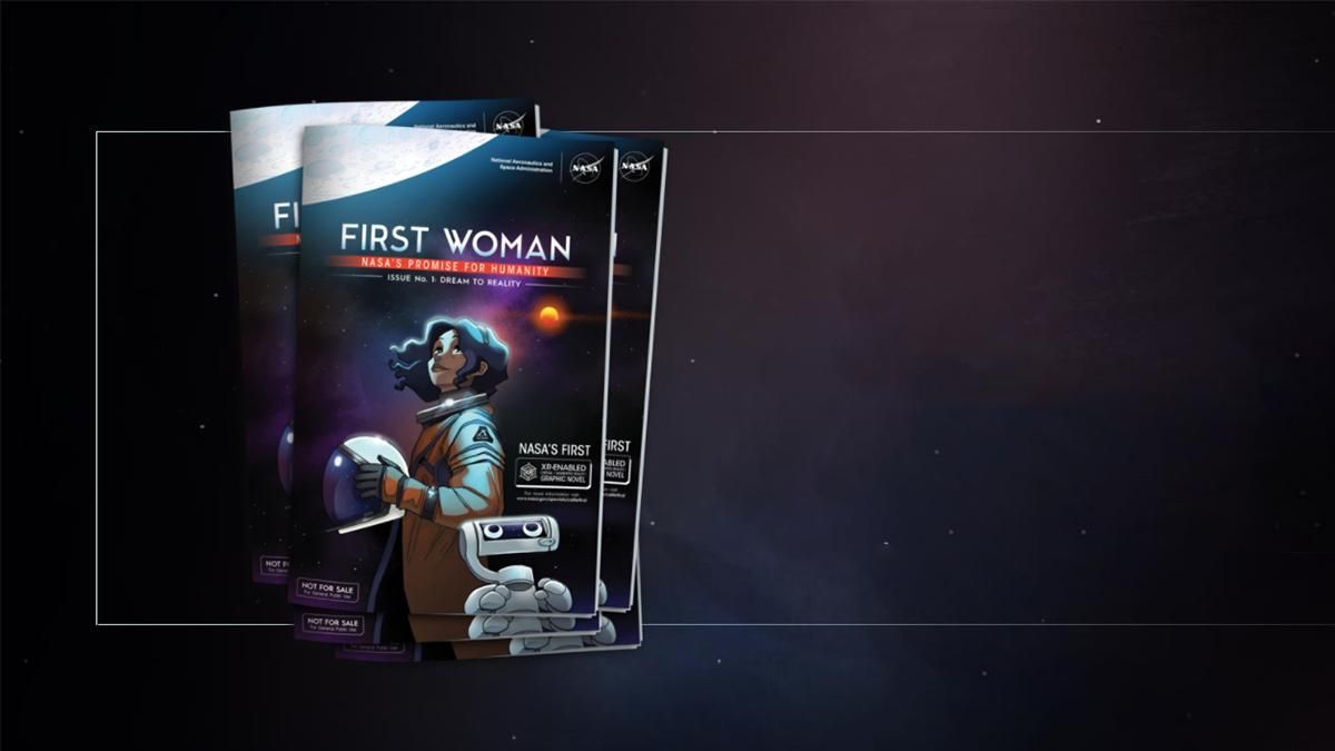 NASA выпустило комикс First Woman о первой женщине на Луне NASA выпустило комикс First Woman о первой женщине на Луне