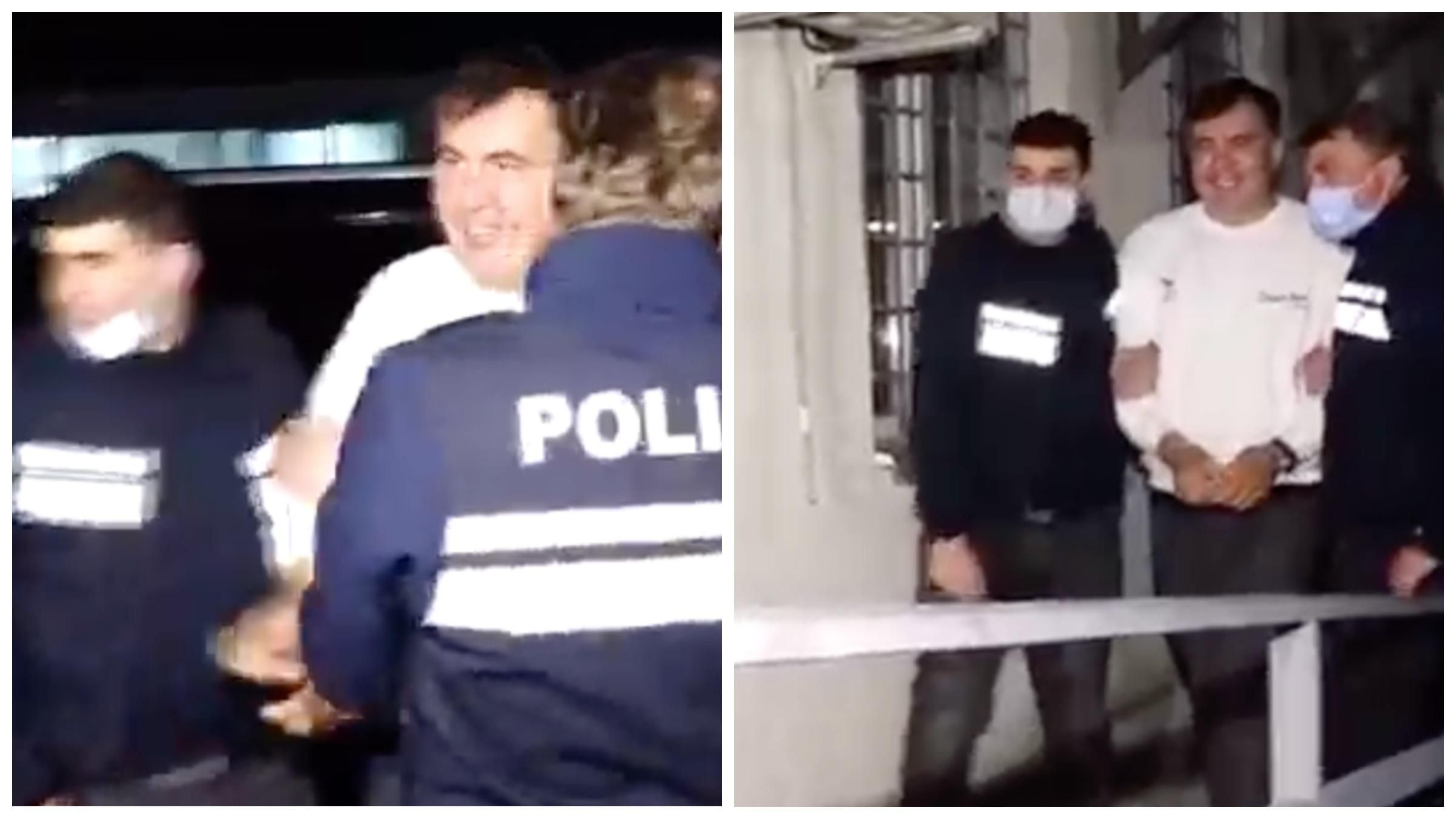 Саакашвили все же задержали в Грузии: появились первые видео