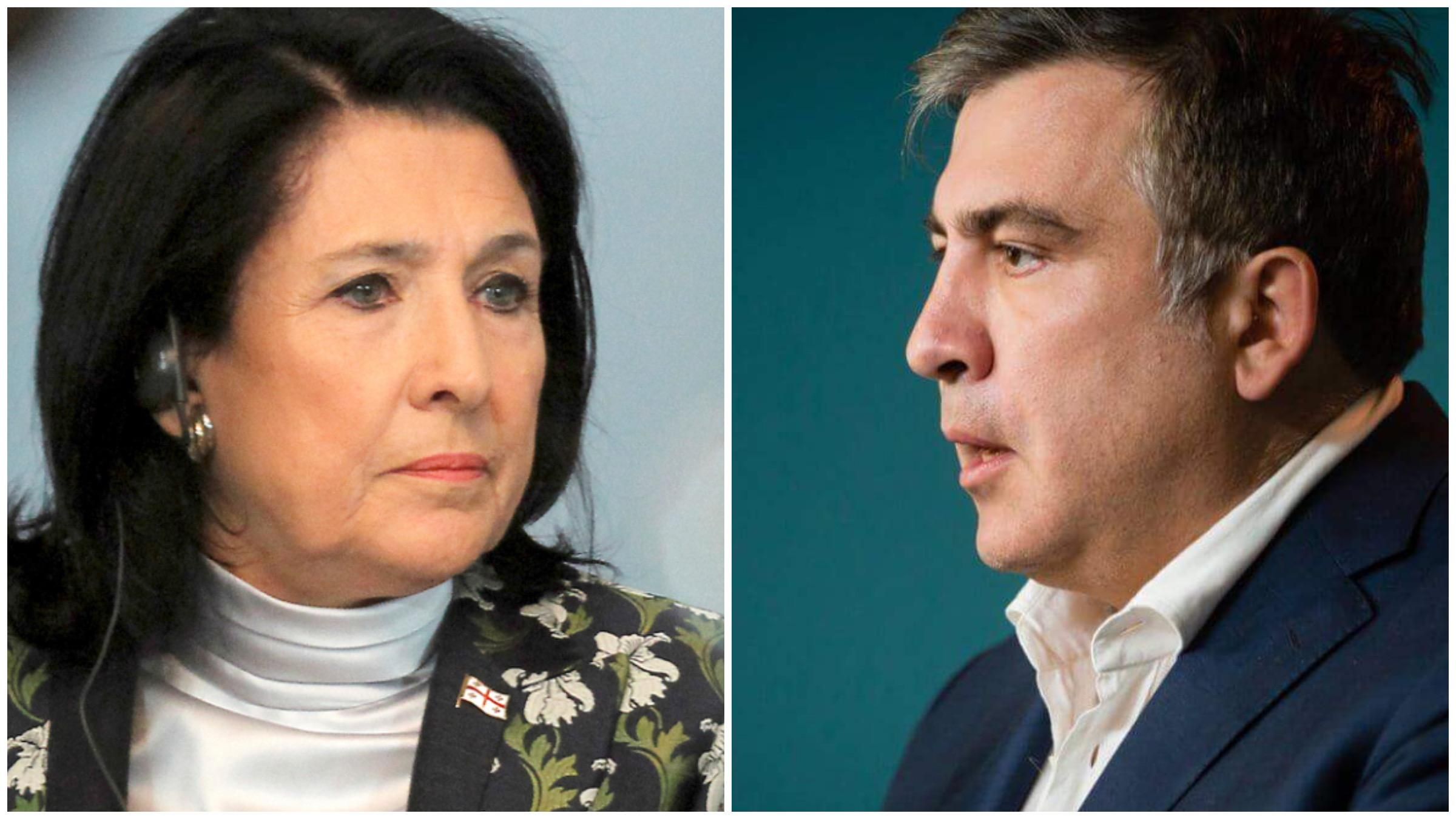 Никогда, – президент Грузии заявила, что не помилует Саакашвили