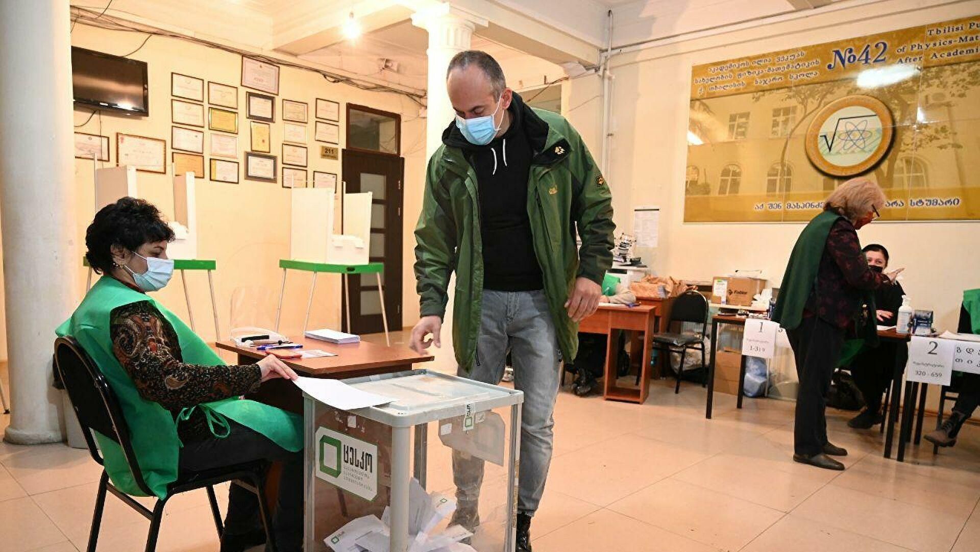 Є лідер зі значним відривом: у Грузії оприлюднили перші результати виборів - Грузія новини - 24 Канал Є лідер зі значним відривом: у Грузії оприлюднили перші результати виборів - Грузія новини - 24 Канал