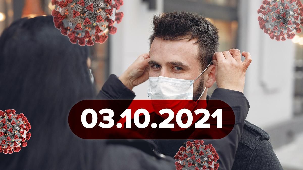Коронавирус Украина, новости 3 октября 2021 – статистика - Новости Здоровье