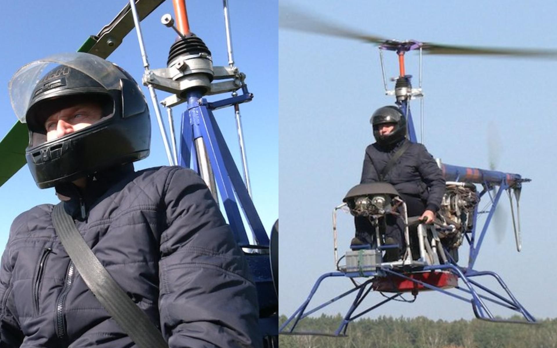 "Надо что-то после себя оставлять": на Ровенщине мужчина смастерил вертолет своими руками "Надо что-то после себя оставлять": на Ровенщине мужчина смастерил вертолет своими руками