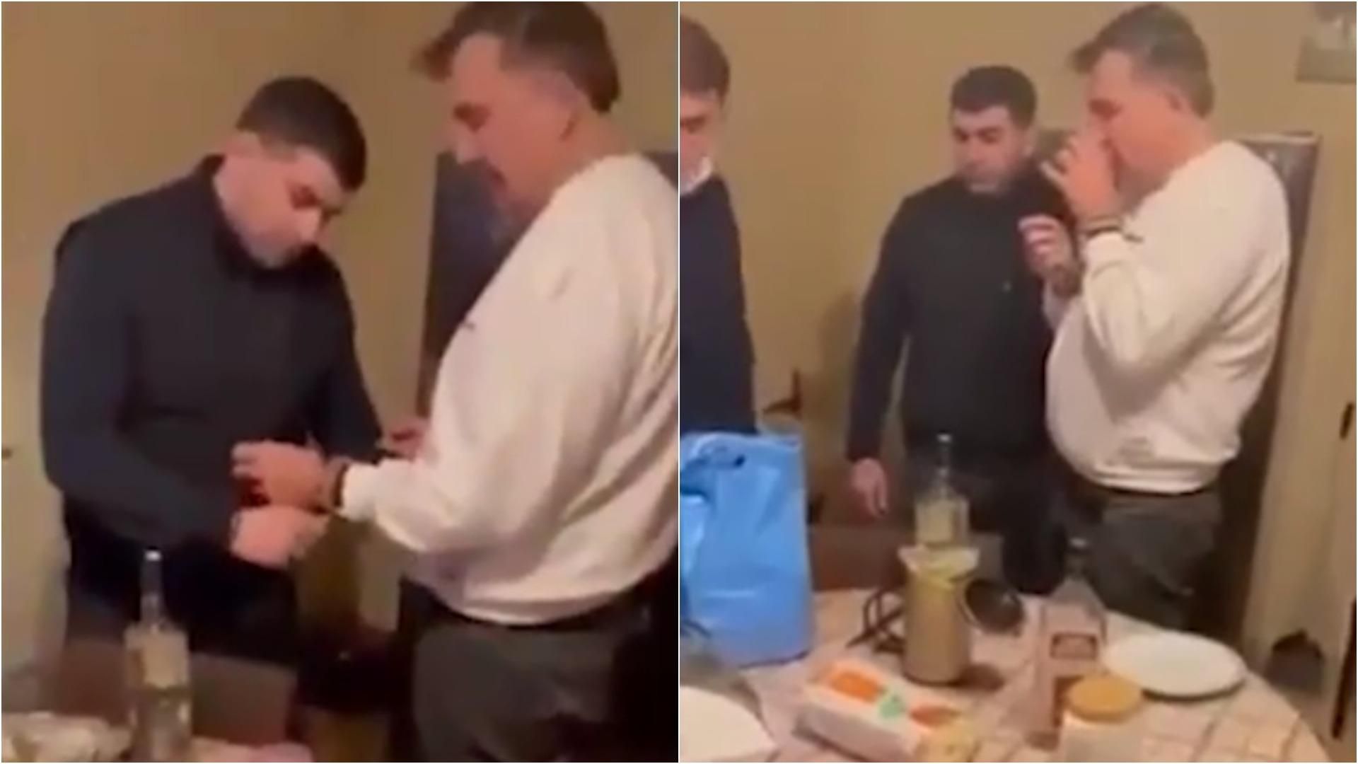 Заключение Саакашвили в Грузии: в сети опубликовали видео задержания политика Заключение Саакашвили в Грузии: в сети опубликовали видео задержания политика