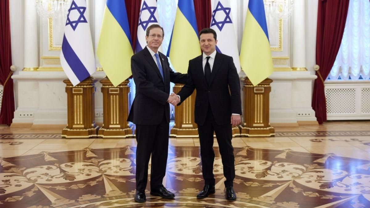 Знак уважения и дружбы, – Зеленский встретился с президентом Израиля Герцогом