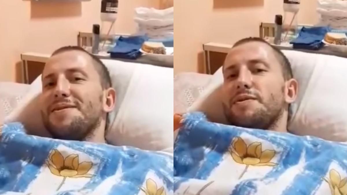 Спасли врачи: военный, который провел 10 дней в коме, передал привет собратьям Спасли врачи: военный, который провел 10 дней в коме, передал привет собратьям