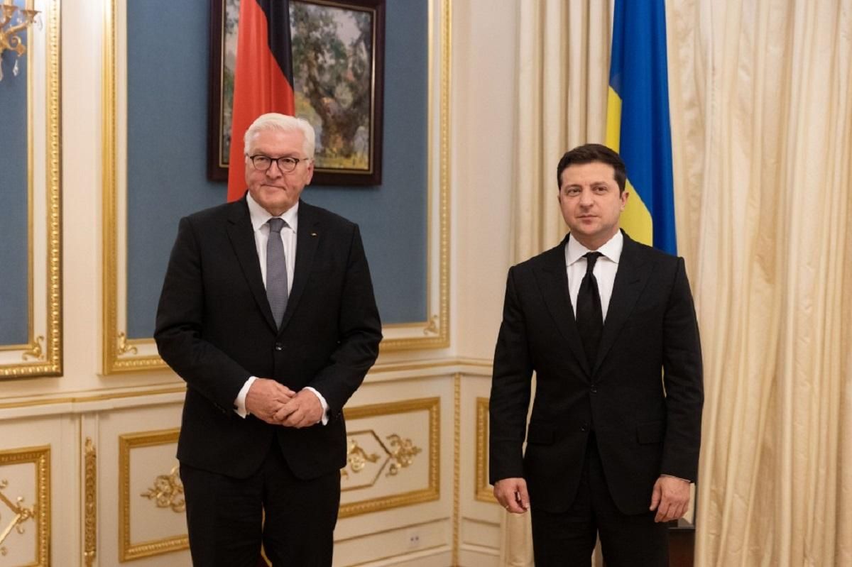 Германия – важный партнер Украины в Европе, – Зеленский на встрече со Штайнмайером