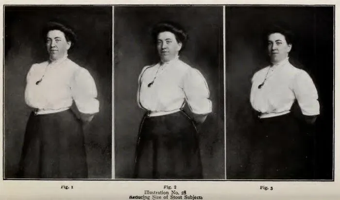 Можна було зменшити деякі предмети, як от груди цієї жінки Можна було зменшити деякі предмети, як от груди цієї жінки