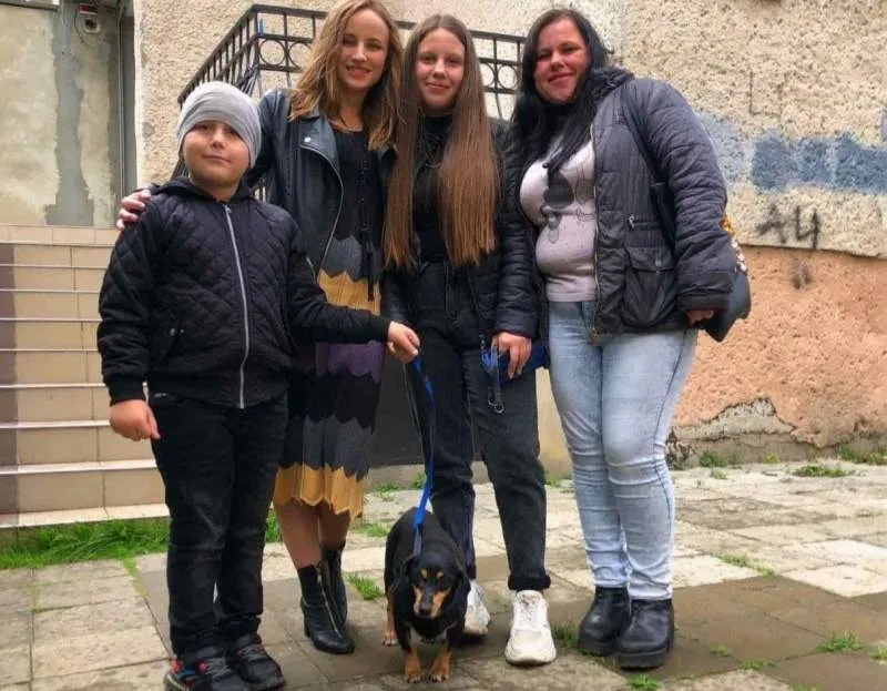 Собаку Тасю знайшли через півтора року Собаку Тасю знайшли через півтора року