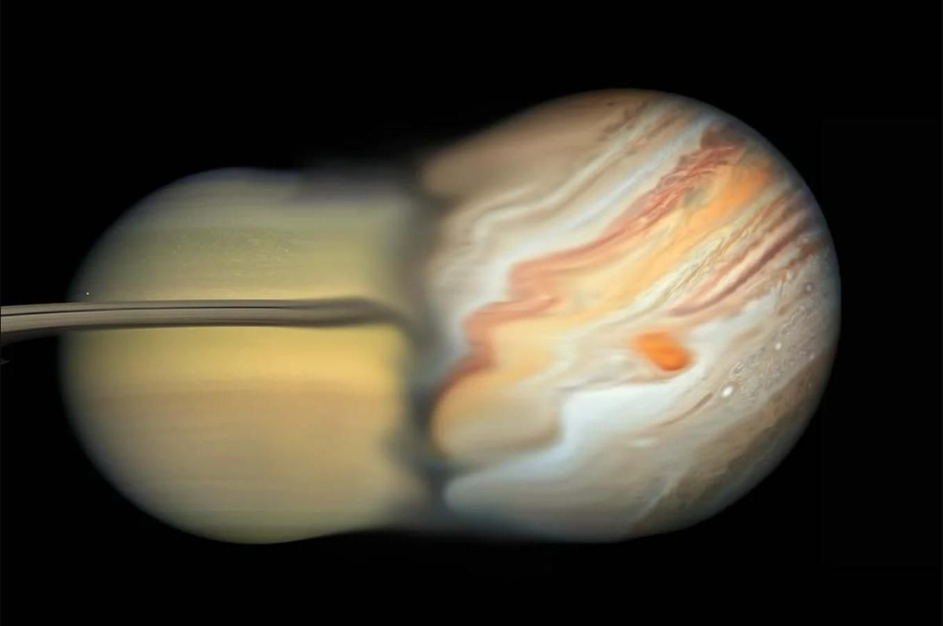 Что будет, если столкнутся Юпитер и Сатурн