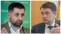 Я не забираю у вас мандат, – Арахамія й Разумков емоційно з'ясовували стосунки у телеефірі