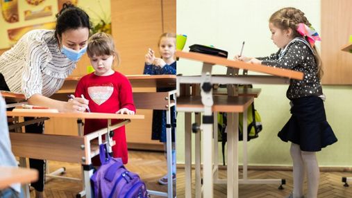 Эксперимент от IT-компании: в школах Львова появились необычные парты