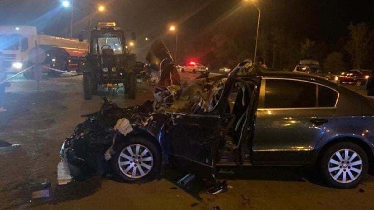 Жуткая авария с маршруткой в Киеве: пострадали 6 человек
