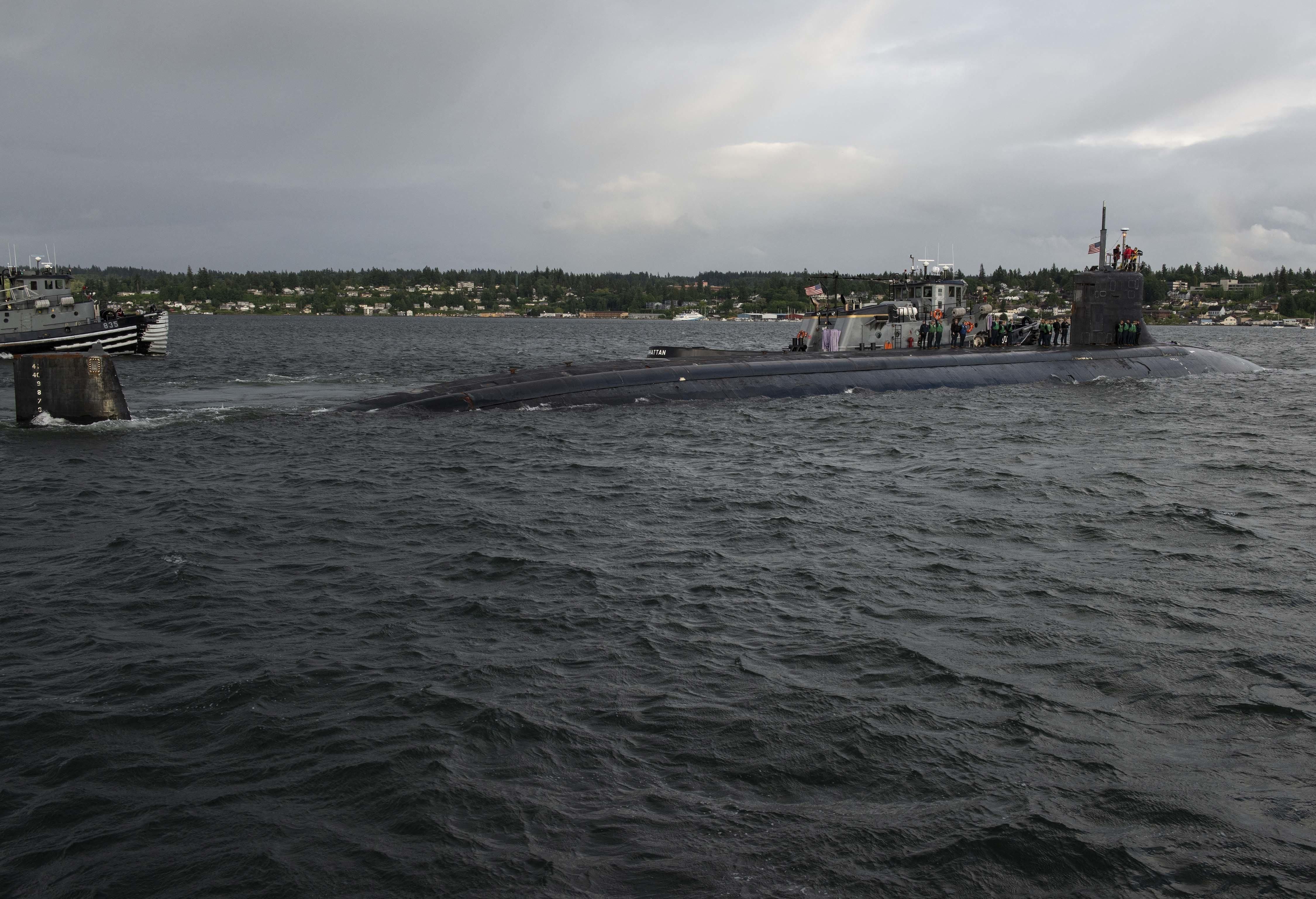 Підводний човен США зіткнувся з невідомим об'єктом у Південнокитайському морі й зазнав пошкоджен - 24 Канал