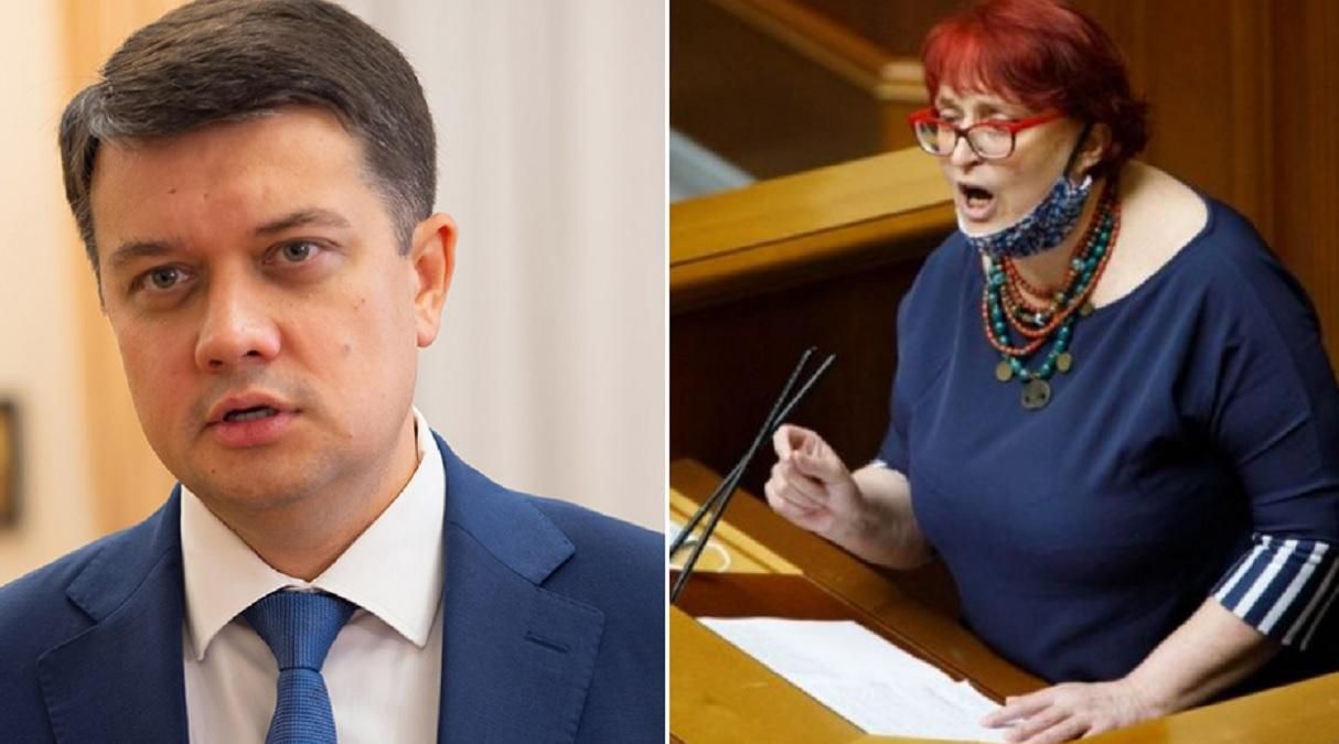 У меня нет слов, – Разумков о высказываниях Третьяковой относительно "врага" Полякова У меня нет слов, – Разумков о высказываниях Третьяковой относительно "врага" Полякова