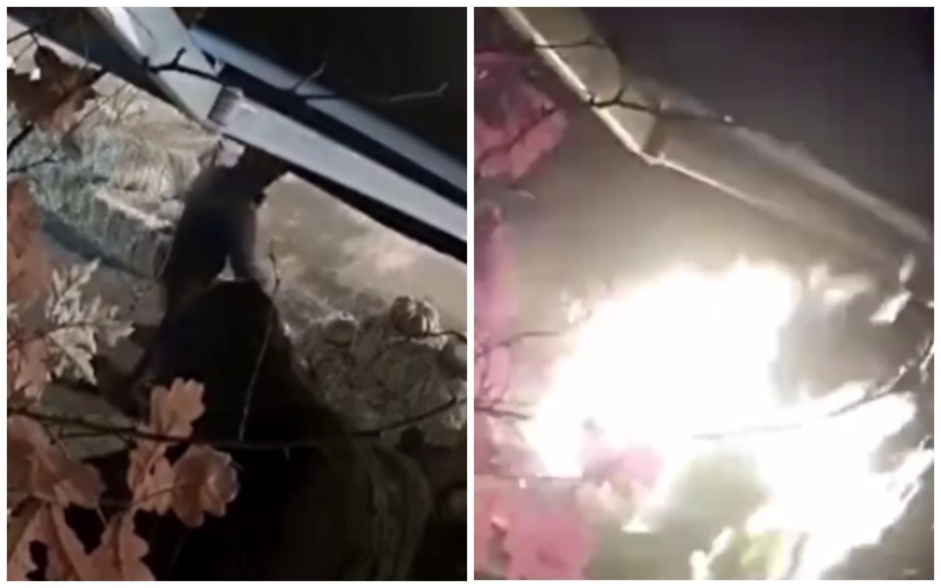 В центре Харькова подожгли инсталляцию к Хеллоуину
В центре Харькова подожгли инсталляцию к Хеллоуину