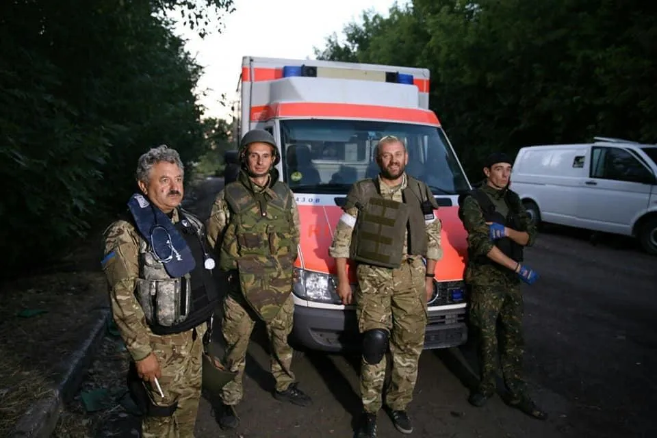 Військовий медик Володимир Боднар