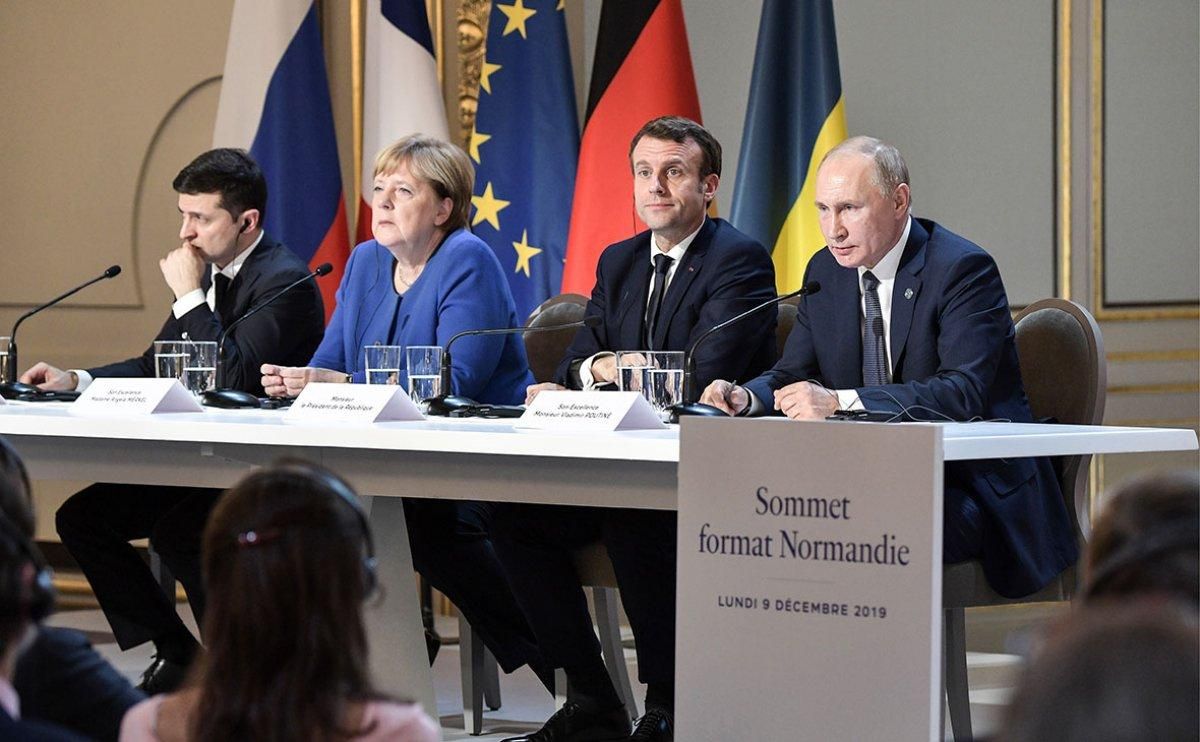 Путін, Меркель і Макрон також обговорили підготовку до нормандського саміту - 24 Канал