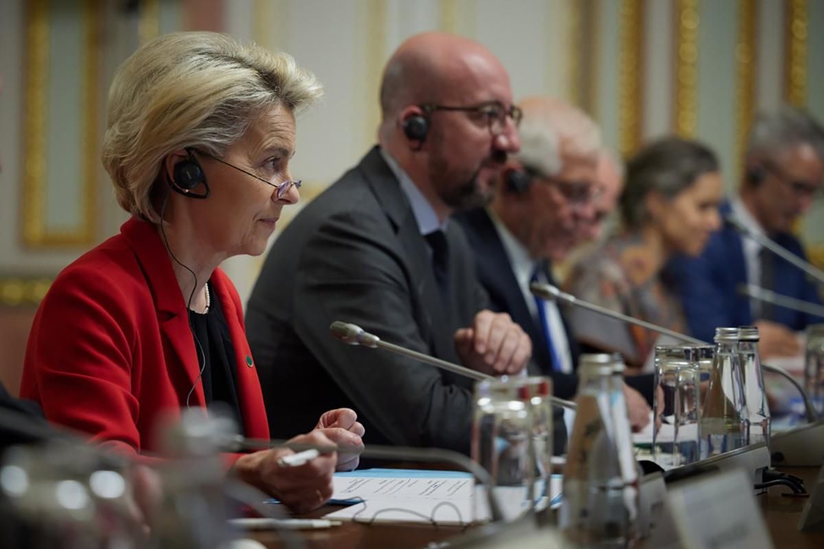 Єврокомісія вивчає різні сценарії постачань газу для України, – Урсула фон дер Ляєн - Новини Росія - 24 Канал Єврокомісія вивчає різні сценарії постачань газу для України, – Урсула фон дер Ляєн - Новини Росія - 24 Канал