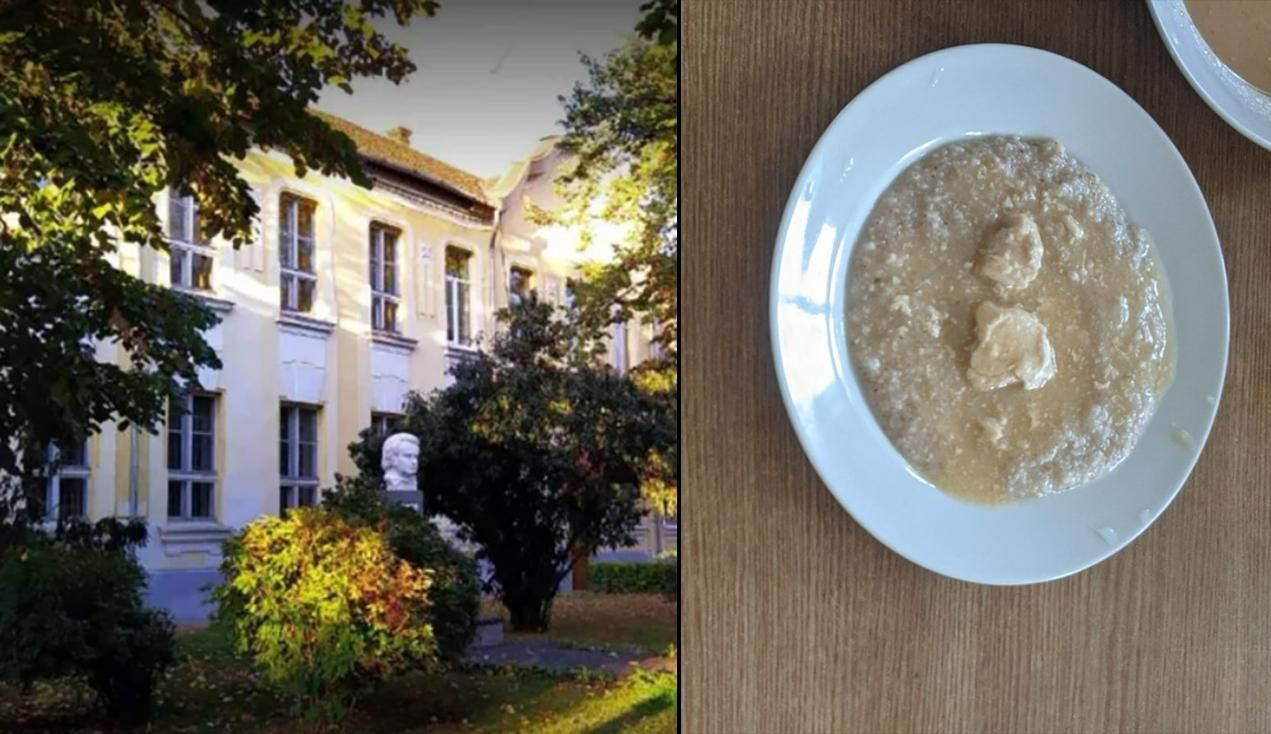 "Помои": отец ученика показал фото ужасных блюд из школьной столовой на Закарпатье "Помои": отец ученика показал фото ужасных блюд из школьной столовой на Закарпатье