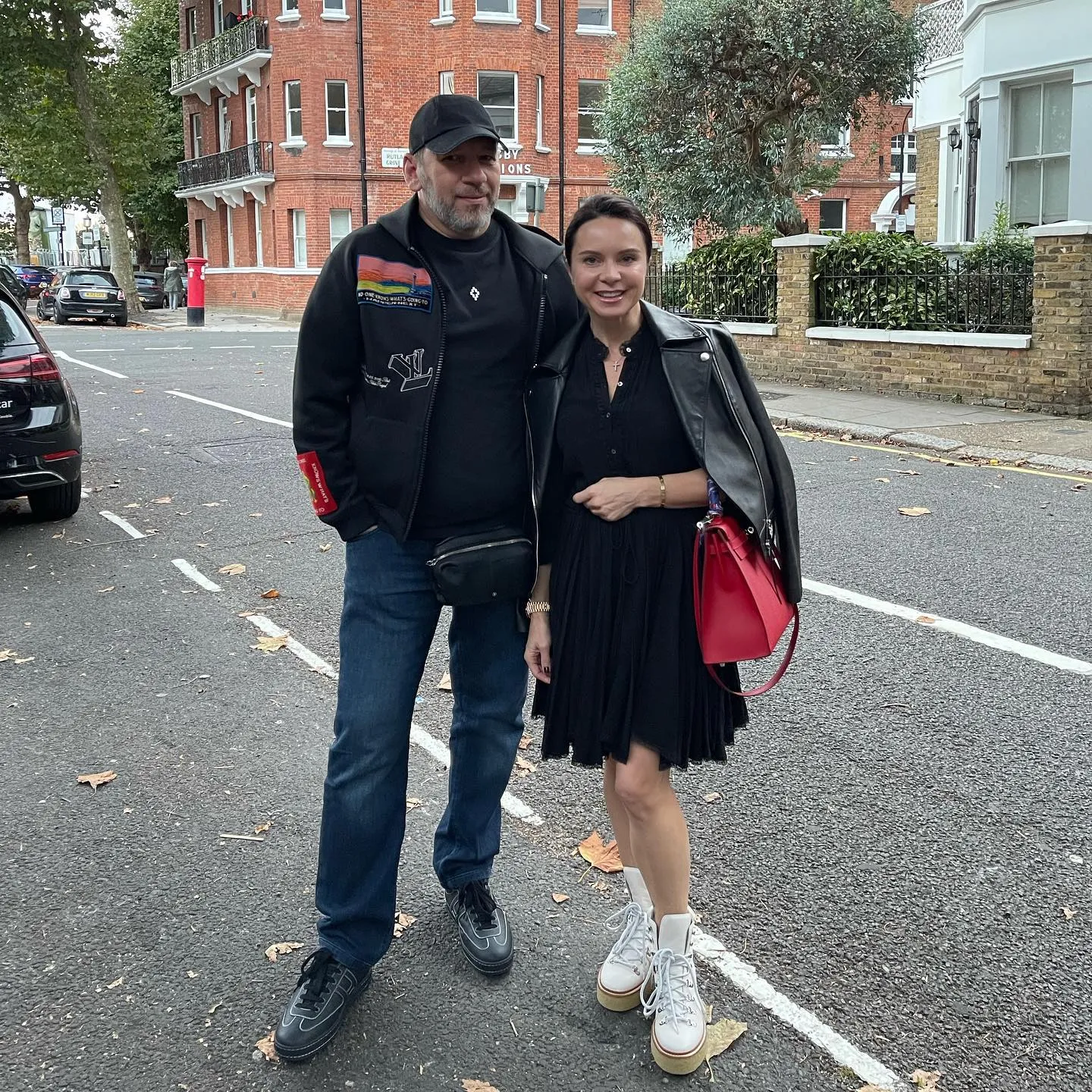 Лілія Подкопаєва з чоловіком у Лондоні Лілія Подкопаєва з чоловіком у Лондоні