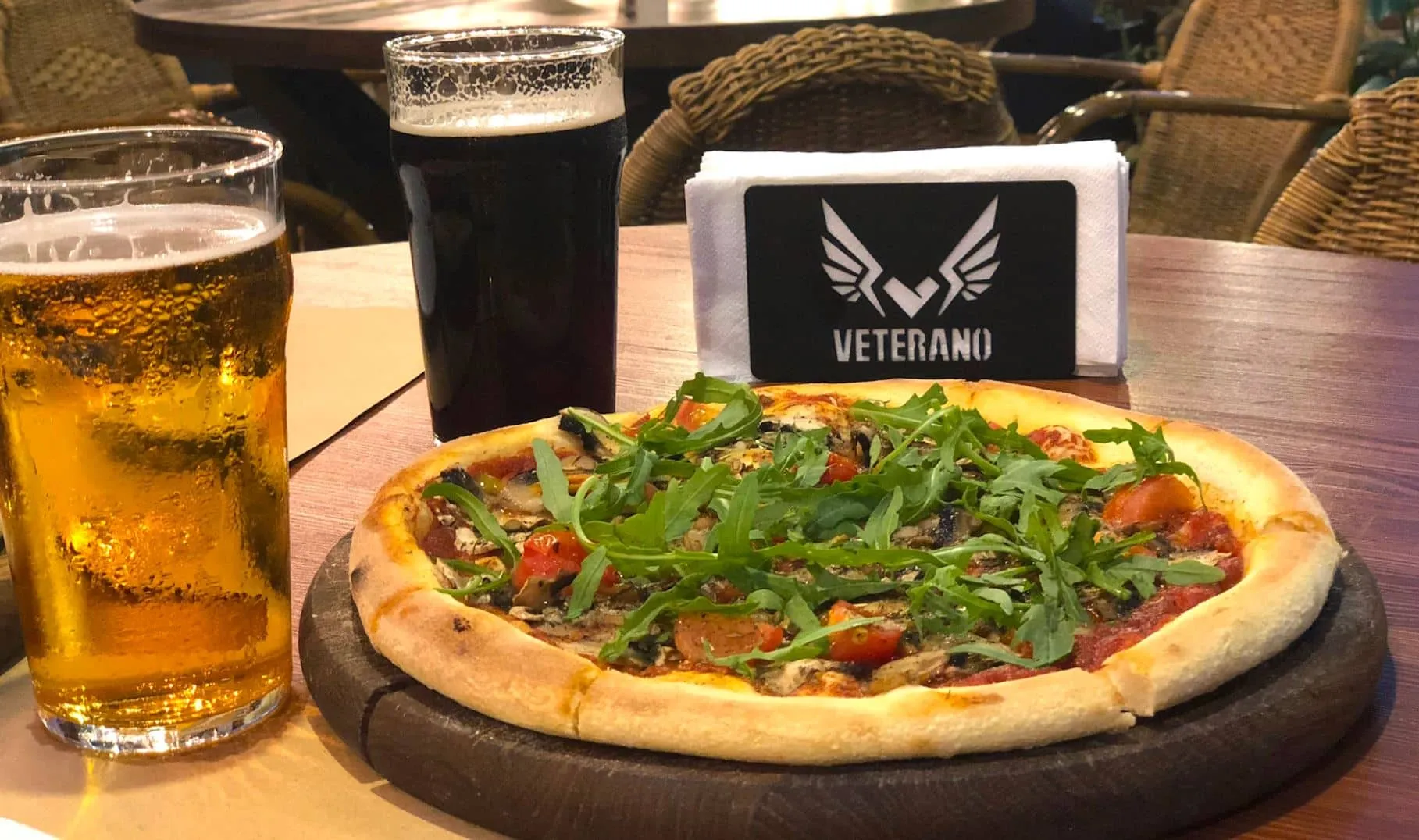 Заклади Veterano Pizza можна знайти у багатьох містах України Заклади Veterano Pizza можна знайти у багатьох містах України