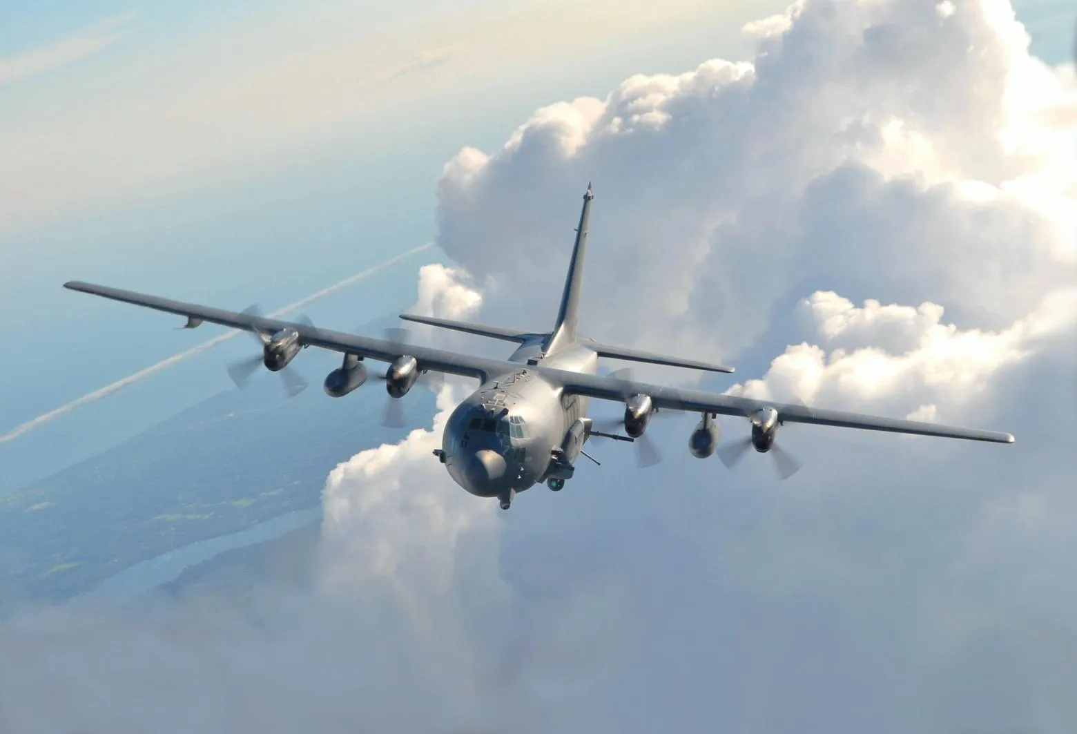 Бойовий літак Lockheed AC-130