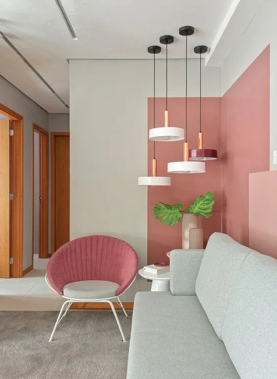 Трендовий прийом color block в інтер'єрі Трендовий прийом color block в інтер'єрі