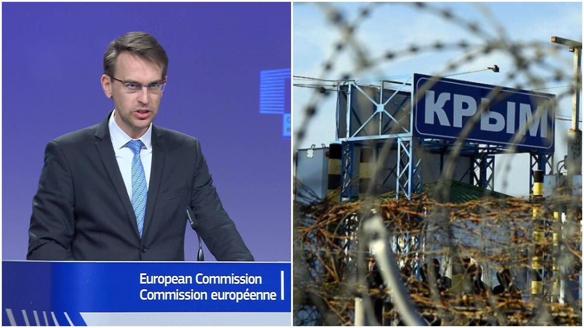 Евросоюз осудил российскую "перепись населения" в оккупированном Крыму Евросоюз осудил российскую "перепись населения" в оккупированном Крыму