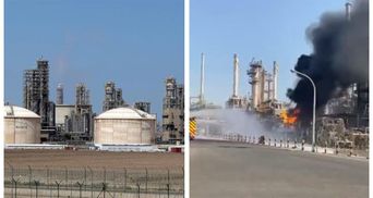 У Кувейті сталась масштабна пожежа на нафтопереробному заводі: є постраждалі
