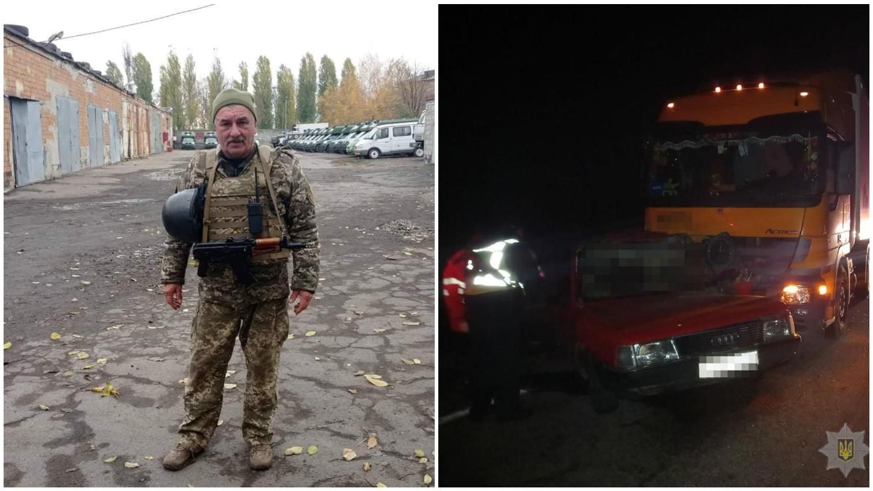 Грузовик врезался в легковое авто: в ДТП на Житомирщине погиб боевой медик