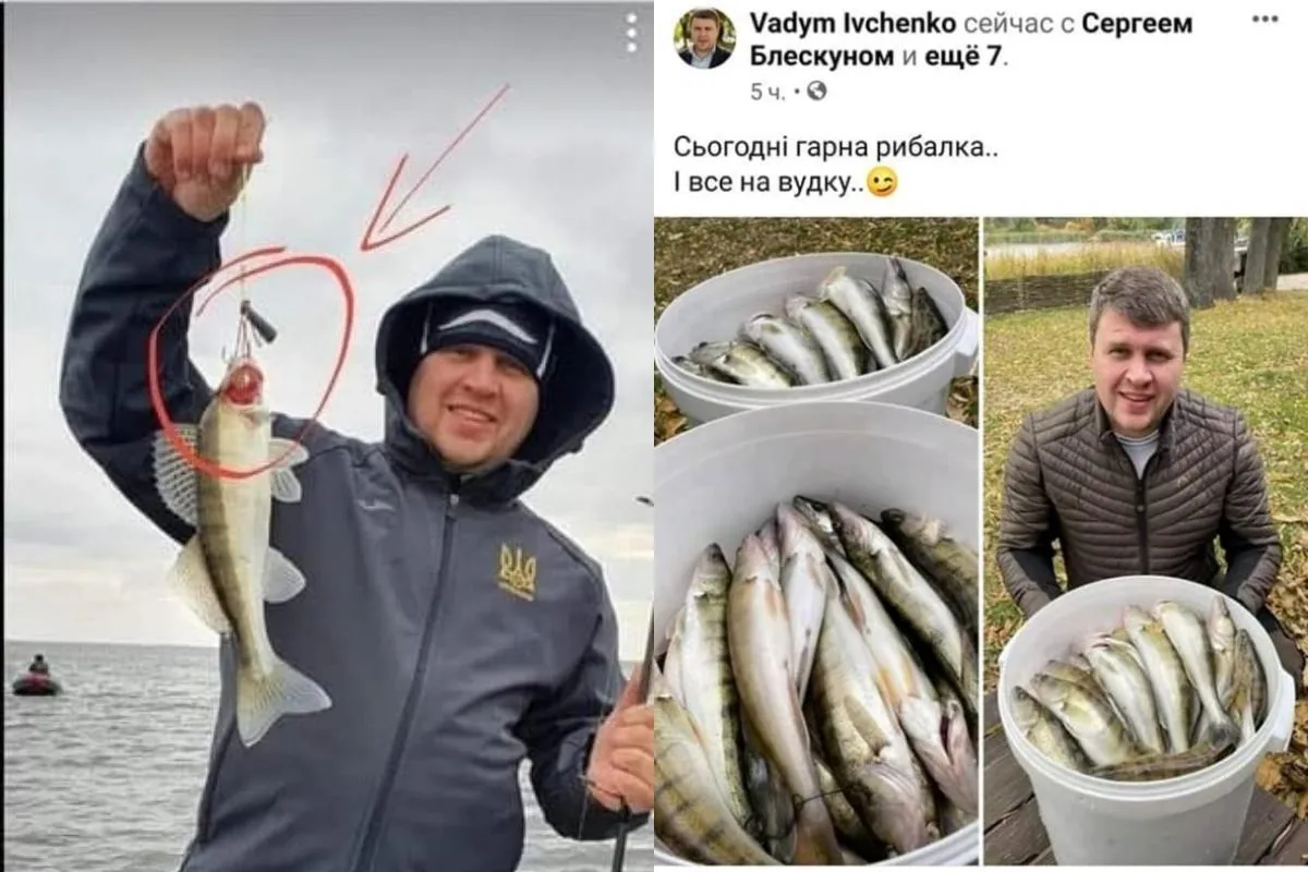 Нардепа Івченка запідозрили у браконьєрстві під час риболовлі Нардепа Івченка запідозрили у браконьєрстві під час риболовлі